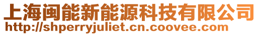 上海閩能新能源科技有限公司