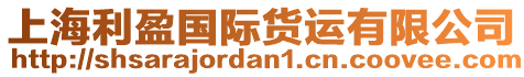 上海利盈國際貨運有限公司