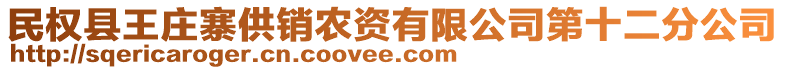 民權縣王莊寨供銷農資有限公司第十二分公司