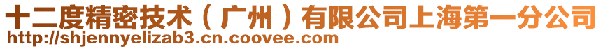 十二度精密技術（廣州）有限公司上海第一分公司