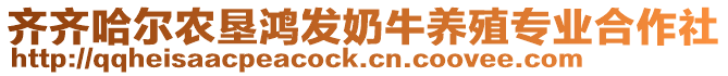 齊齊哈爾農(nóng)墾鴻發(fā)奶牛養(yǎng)殖專業(yè)合作社