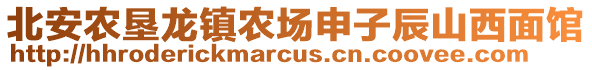 北安农垦龙镇农场申子辰山西面馆