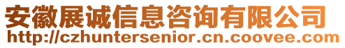 安徽展誠信息咨詢有限公司