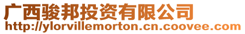 廣西駿邦投資有限公司