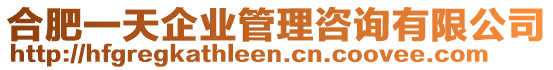 合肥一天企業(yè)管理咨詢有限公司