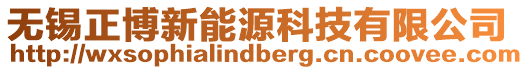 無錫正博新能源科技有限公司