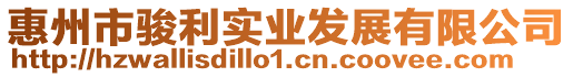惠州市駿利實業(yè)發(fā)展有限公司