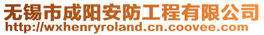 無錫市成陽安防工程有限公司