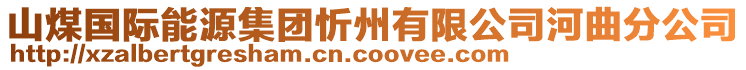 山煤國(guó)際能源集團(tuán)忻州有限公司河曲分公司