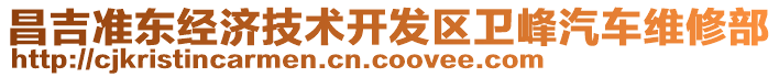 昌吉準(zhǔn)東經(jīng)濟(jì)技術(shù)開發(fā)區(qū)衛(wèi)峰汽車維修部