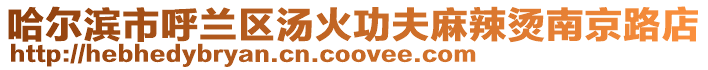 哈爾濱市呼蘭區(qū)湯火功夫麻辣燙南京路店