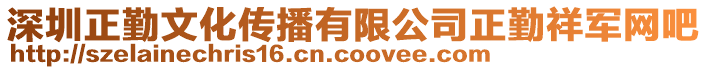 深圳正勤文化傳播有限公司正勤祥軍網(wǎng)吧