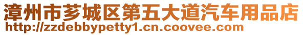 漳州市薌城區(qū)第五大道汽車用品店