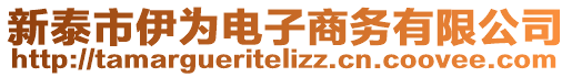 新泰市伊為電子商務有限公司