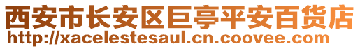 西安市长安区巨亭平安百货店