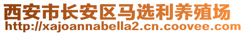 西安市長安區(qū)馬選利養(yǎng)殖場