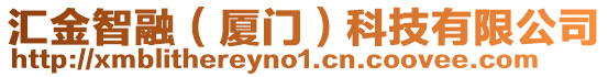 匯金智融(廈門)科技有限公司