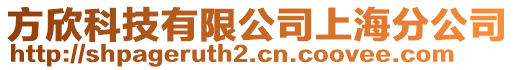 方欣科技有限公司上海分公司