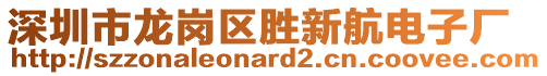 深圳市龍崗區(qū)勝新航電子廠