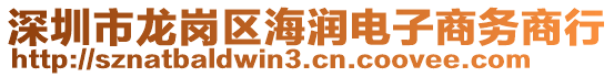 深圳市龍崗區(qū)海潤電子商務(wù)商行