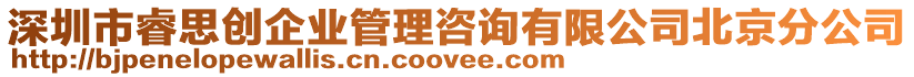 深圳市睿思創(chuàng)企業(yè)管理咨詢有限公司北京分公司