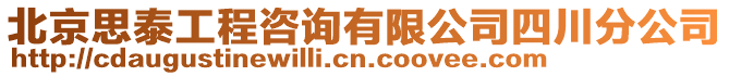 北京思泰工程咨詢有限公司四川分公司