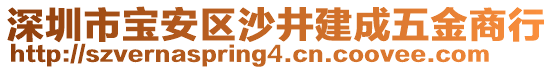 深圳市寶安區(qū)沙井建成五金商行