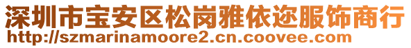 深圳市寶安區(qū)松崗雅依邇服飾商行