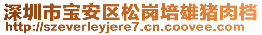 深圳市寶安區松崗培雄豬肉檔