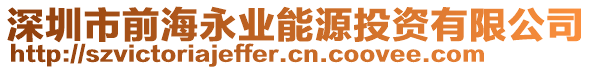 深圳市前海永業(yè)能源投資有限公司