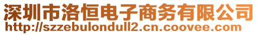 深圳市洛恒電子商務(wù)有限公司