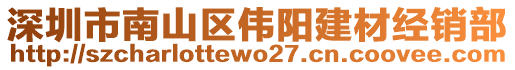 深圳市南山區(qū)偉陽建材經(jīng)銷部