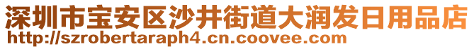 深圳市寶安區(qū)沙井街道大潤發(fā)日用品店
