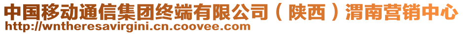 中國移動通信集團終端有限公司（陜西）渭南營銷中心