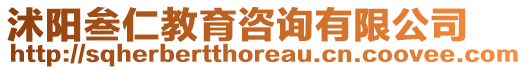 沭陽叁仁教育咨詢有限公司