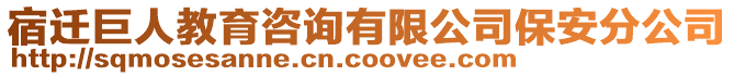 宿遷巨人教育咨詢有限公司保安分公司