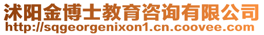 沭陽金博士教育咨詢有限公司