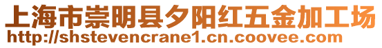 上海市崇明縣夕陽紅五金加工場