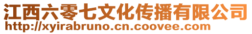 江西六零七文化傳播有限公司