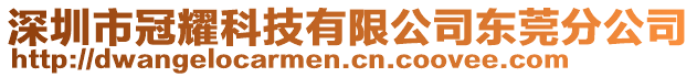 深圳市冠耀科技有限公司東莞分公司