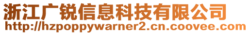 浙江廣銳信息科技有限公司