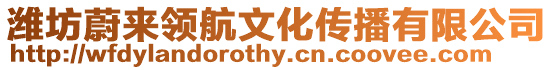 濰坊蔚來領航文化傳播有限公司
