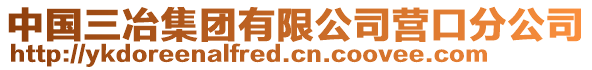 中國三冶集團(tuán)有限公司營口分公司