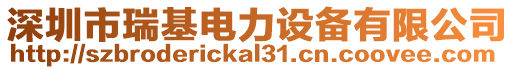 深圳市瑞基電力設備有限公司