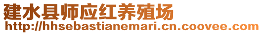 建水縣師應紅養殖場