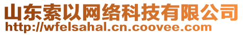 山東索以網(wǎng)絡(luò)科技有限公司