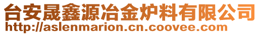 臺安晟鑫源冶金爐料有限公司