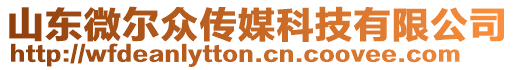 山東微爾眾傳媒科技有限公司