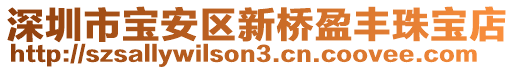 深圳市寶安區(qū)新橋盈豐珠寶店