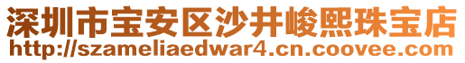 深圳市寶安區(qū)沙井峻熙珠寶店